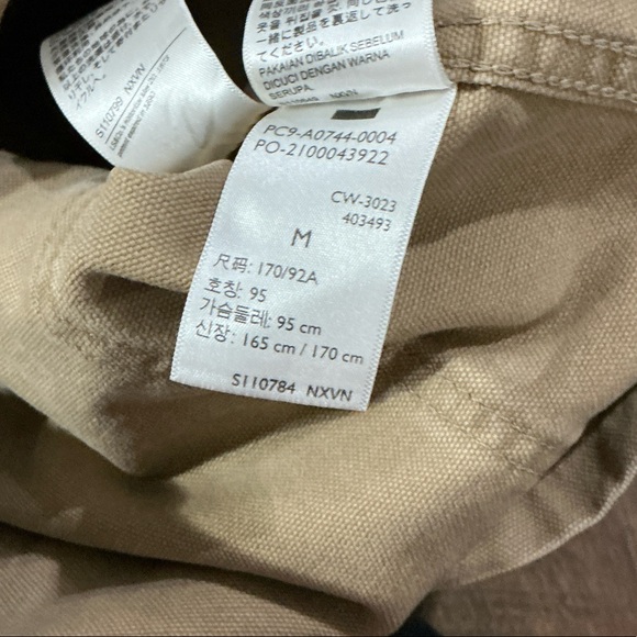 Levi's Broadway Engineer Coat - Beige Canvas Chore Jacket NWT - Medium - Picture 8 of 10